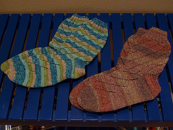 Christmas Knitting Socks 6