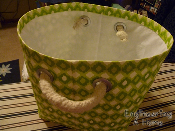Nursery Fabric Basket 5