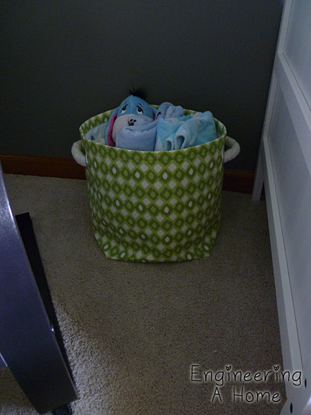 Nursery Fabric Basket 6