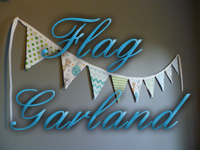 Nursery Flag Garland